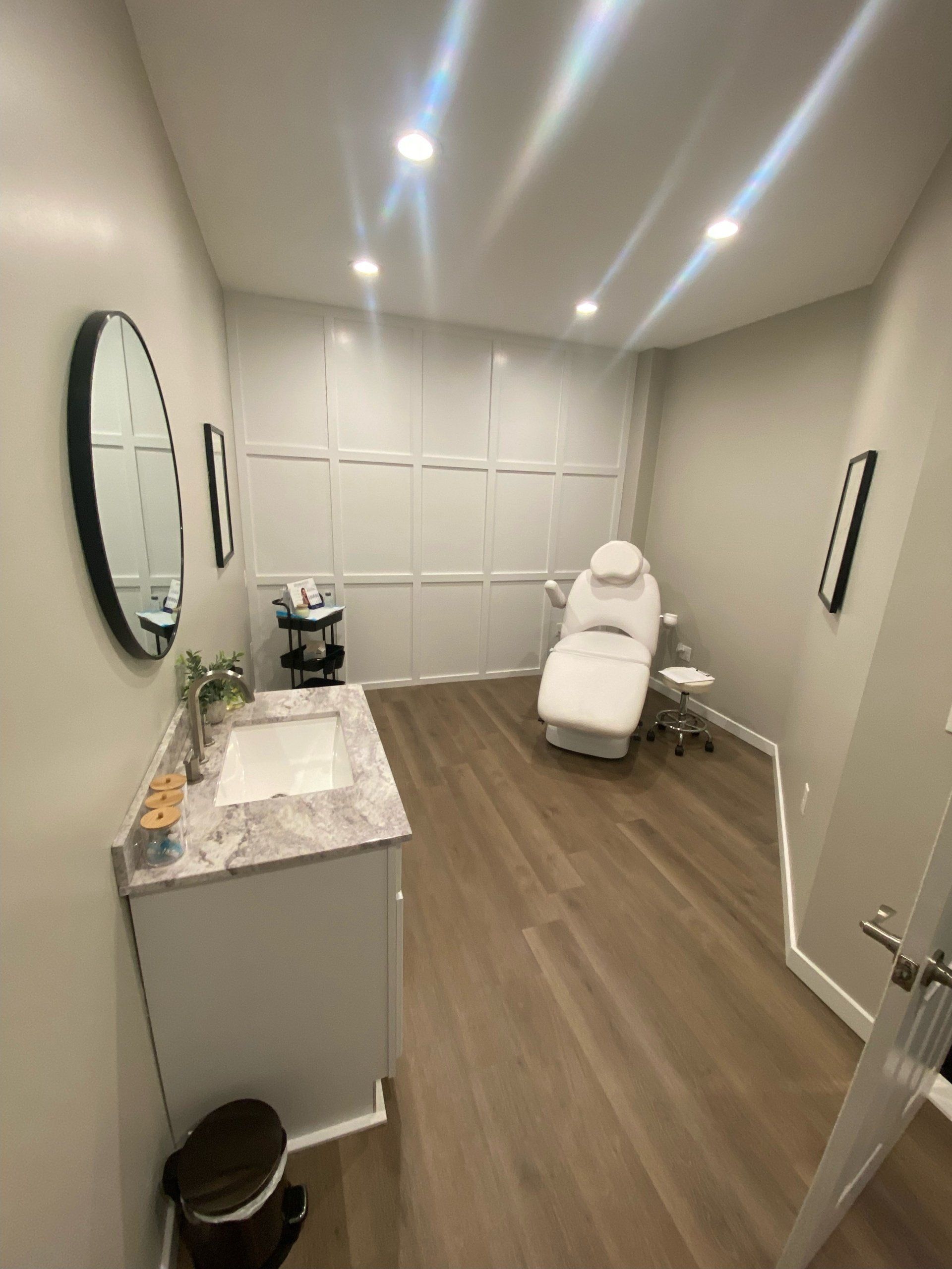 Commercial sink and counter remodeling