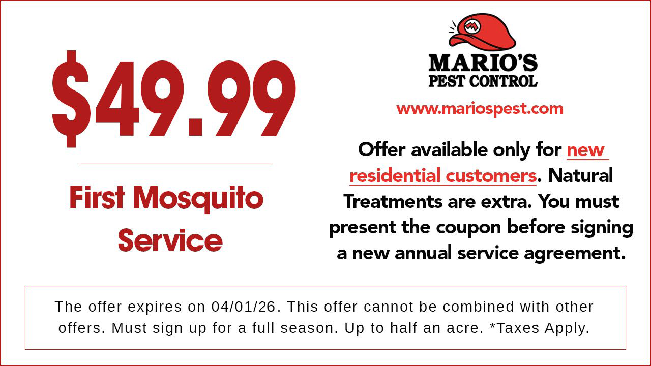 $49.99 First Mosquito Service
