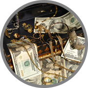 Jewelries with money