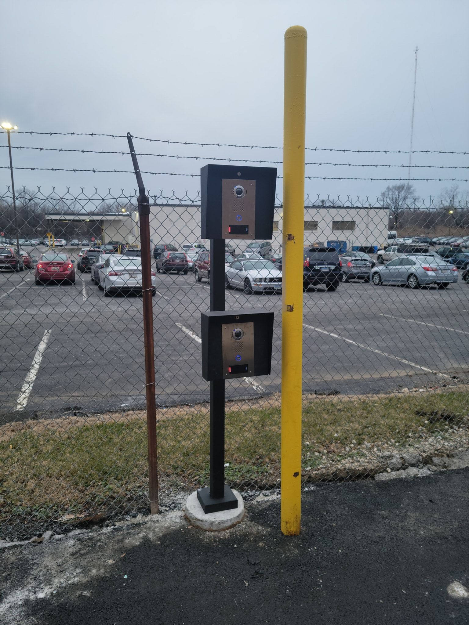 security intercom box