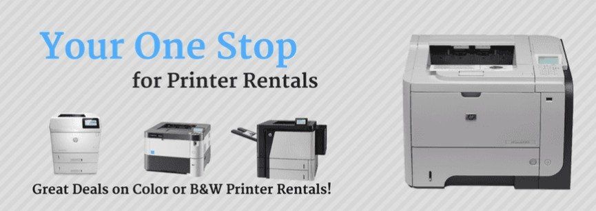 B&W and color printer rentals Boston / Greater Boston