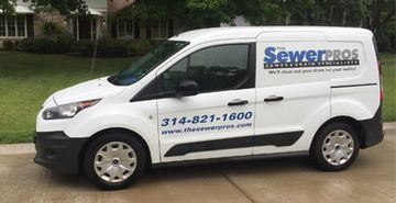 The Sewer Pros service truck