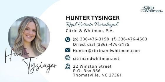 Hunter Tysinger