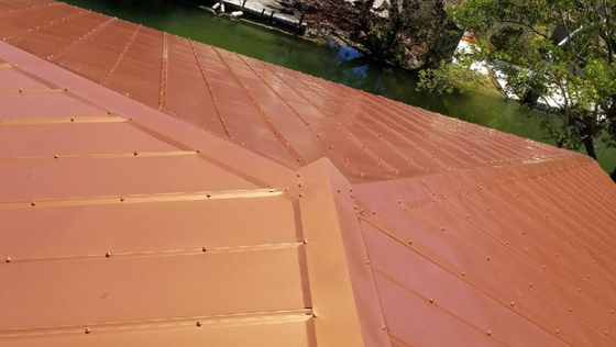 metal roof