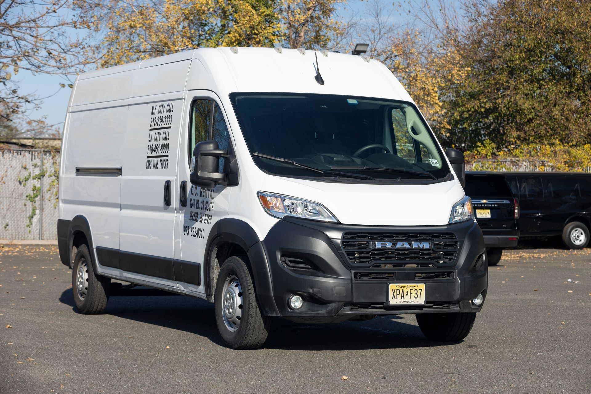 Transit cargo van