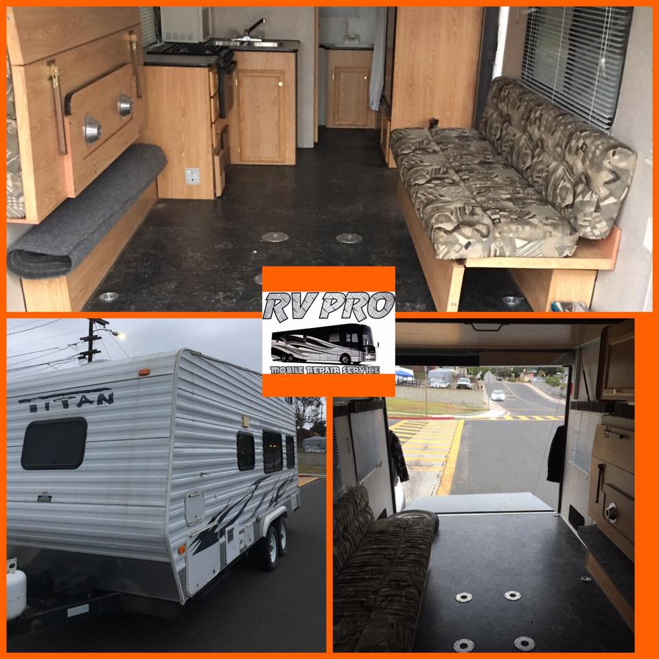 Interior remodeling of rv