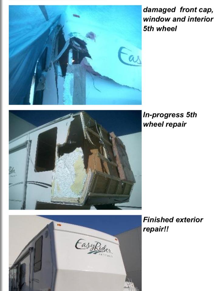 Rv exterior repair