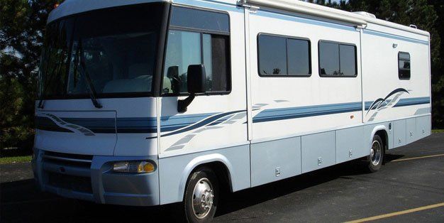 Newly repaired rv