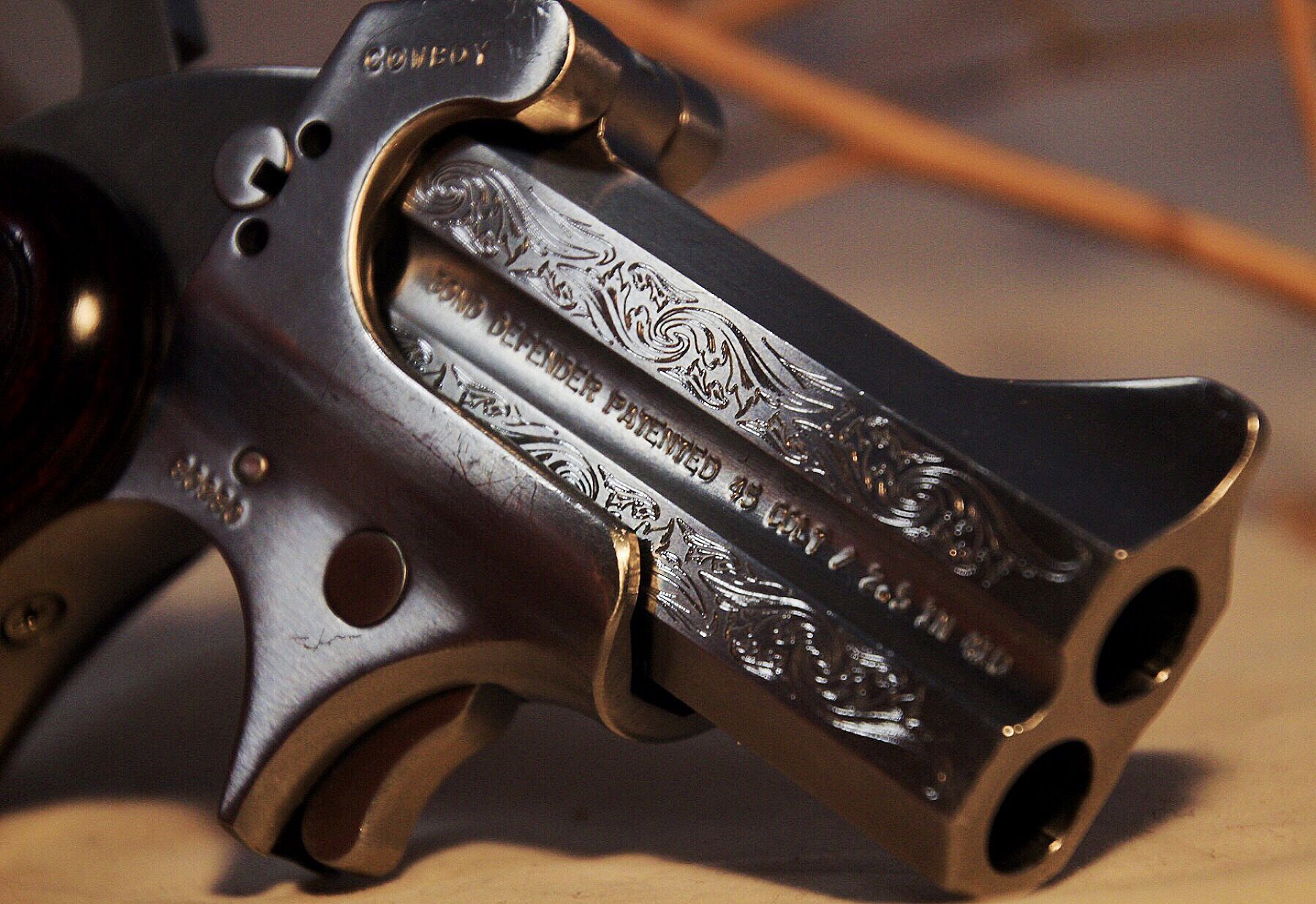  An old weapon with engravings