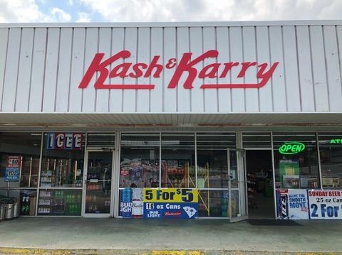 A store front with a sign that says 5 for 5