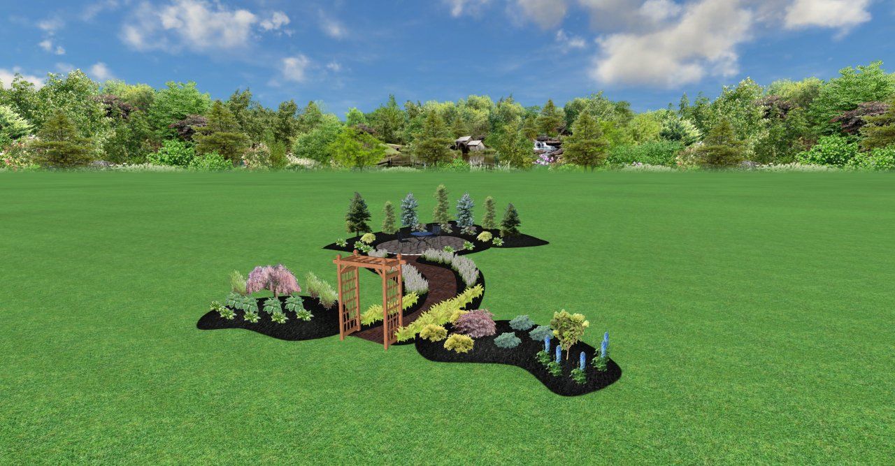 Custom landscape designs