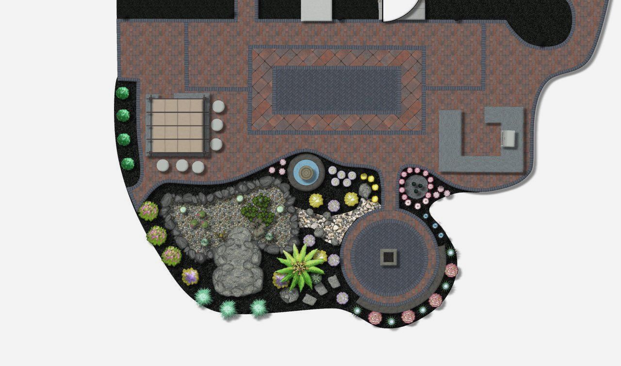 Custom landscape designs