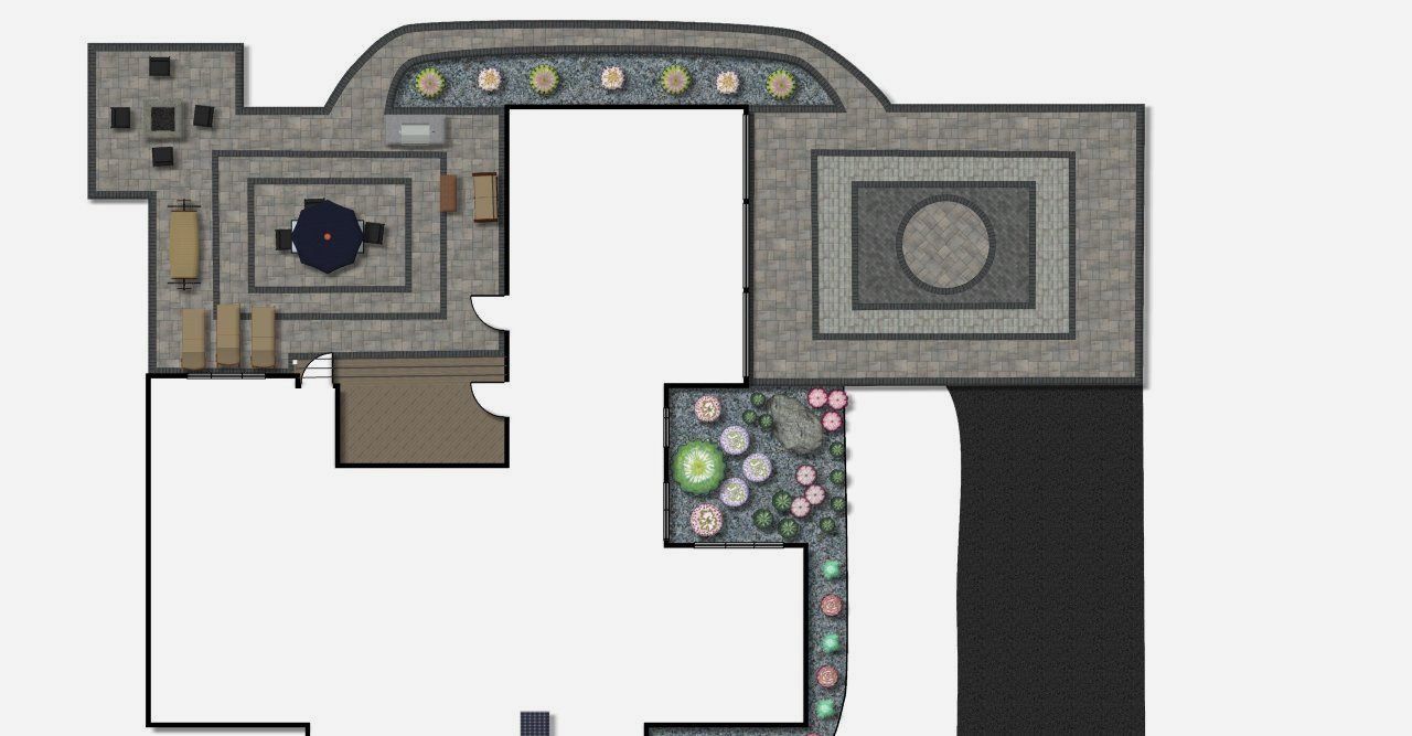 Custom landscape designs