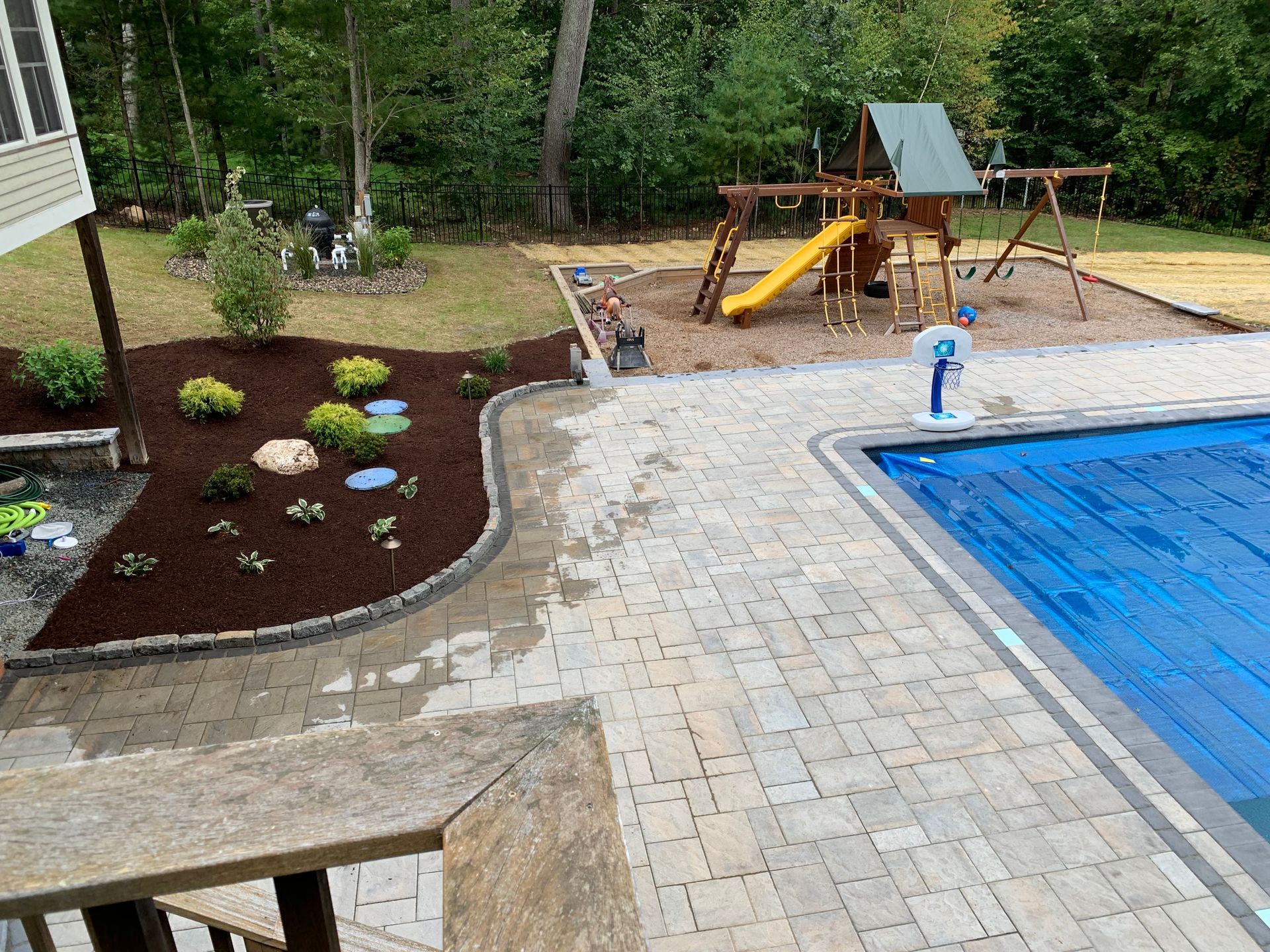 custome patio plantings