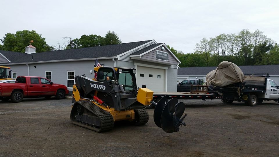 Machinery for landscape work