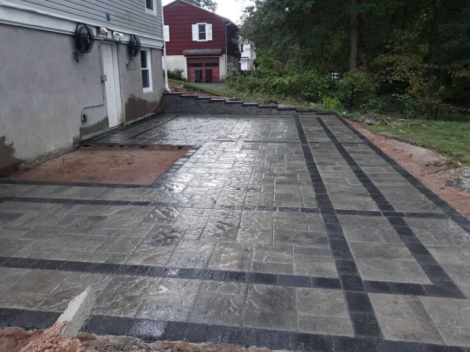 custome inlay patio