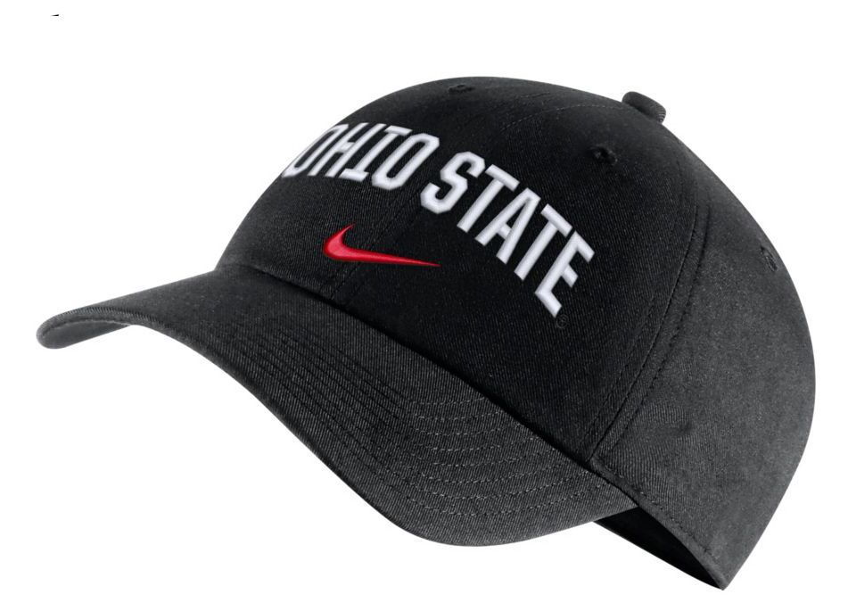 A black hat with the word ohio state on it