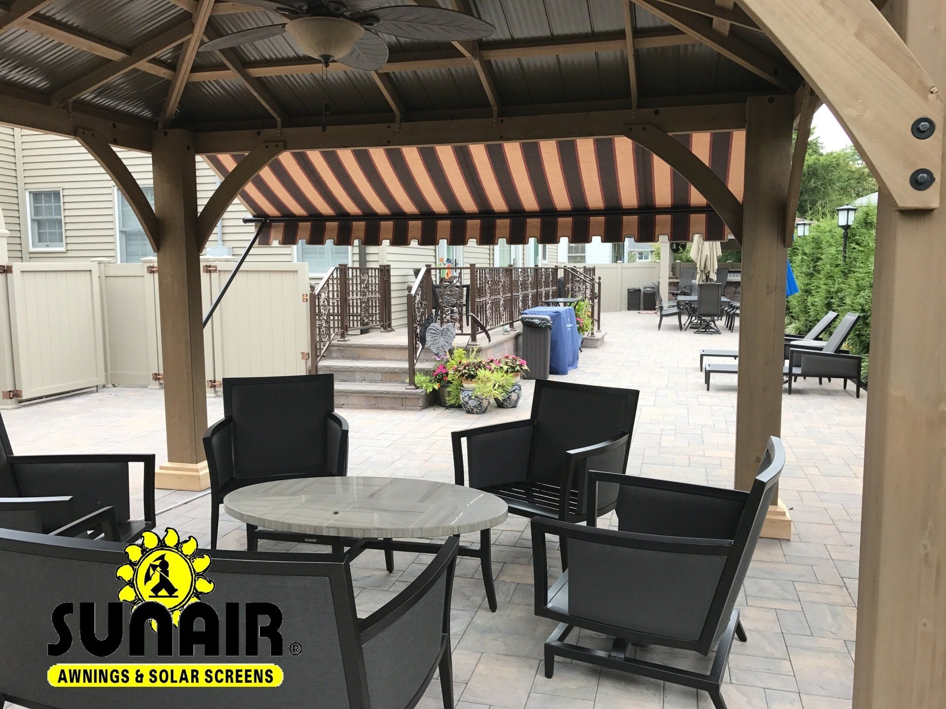 Retractable Window Awnings Window Shade Rockford, IL