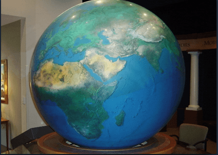 Big globe display