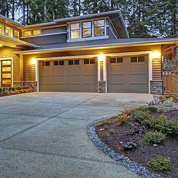 Beautiful residential garage door