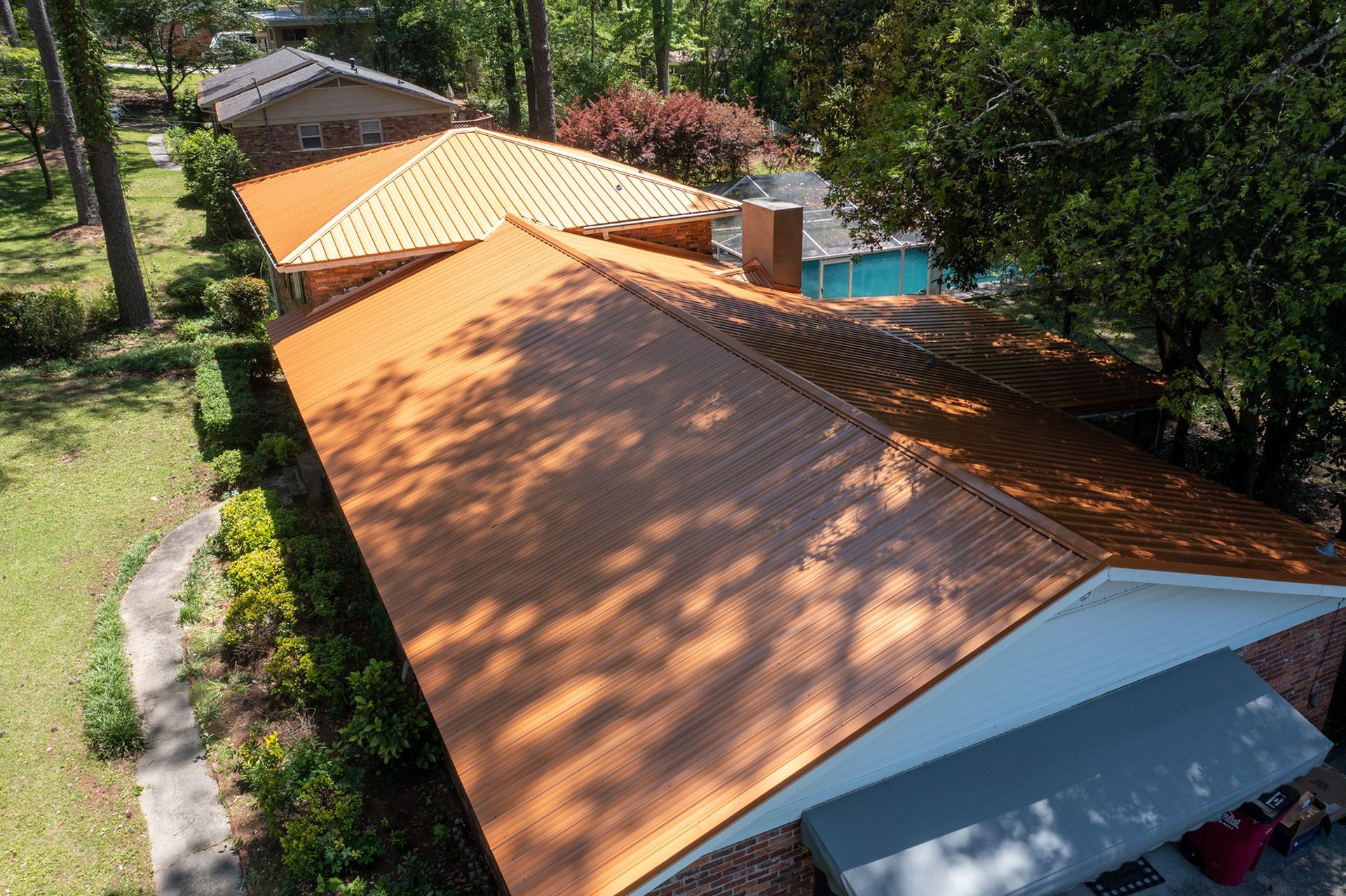 Residential roof repair service