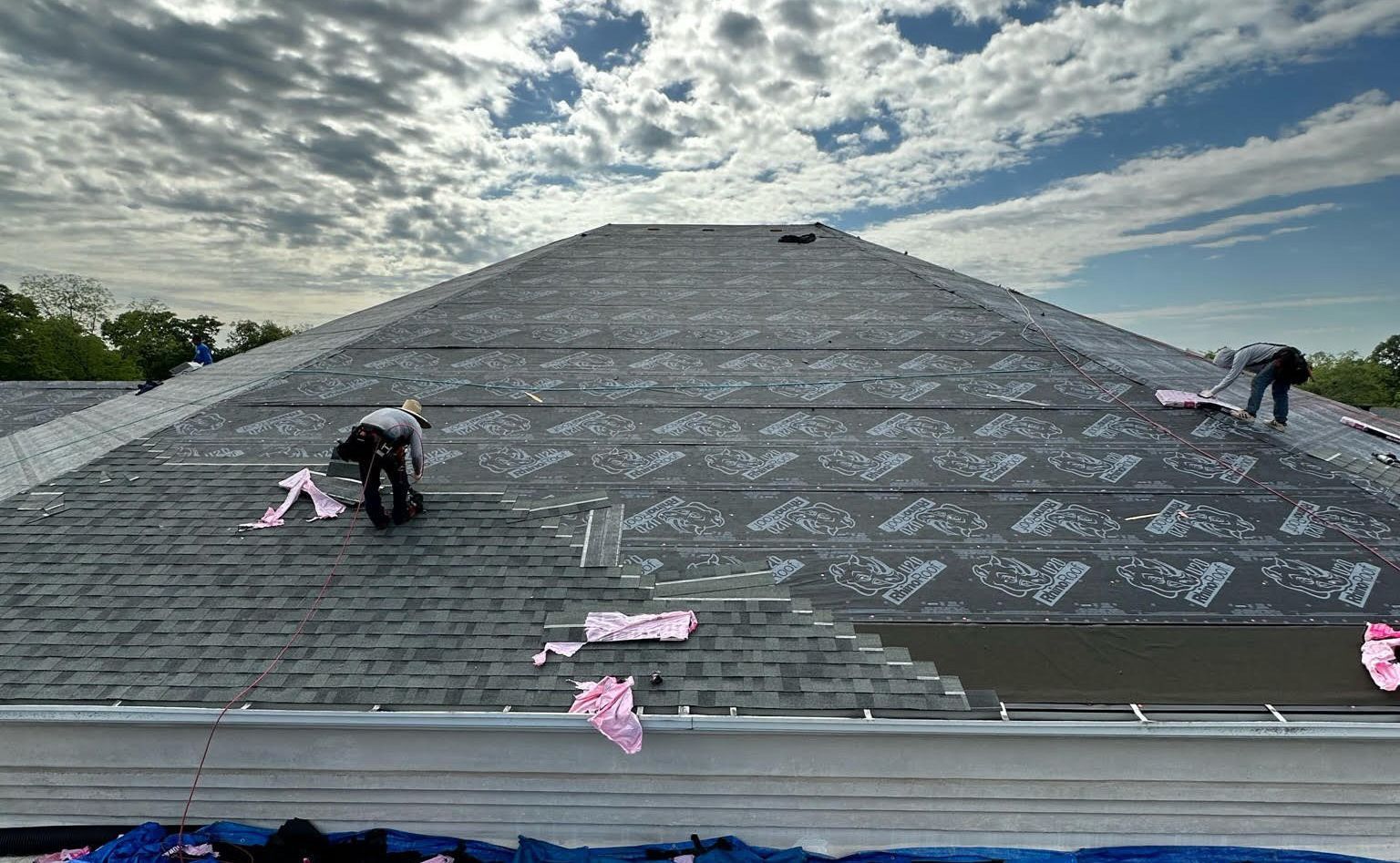 Roofing repair service