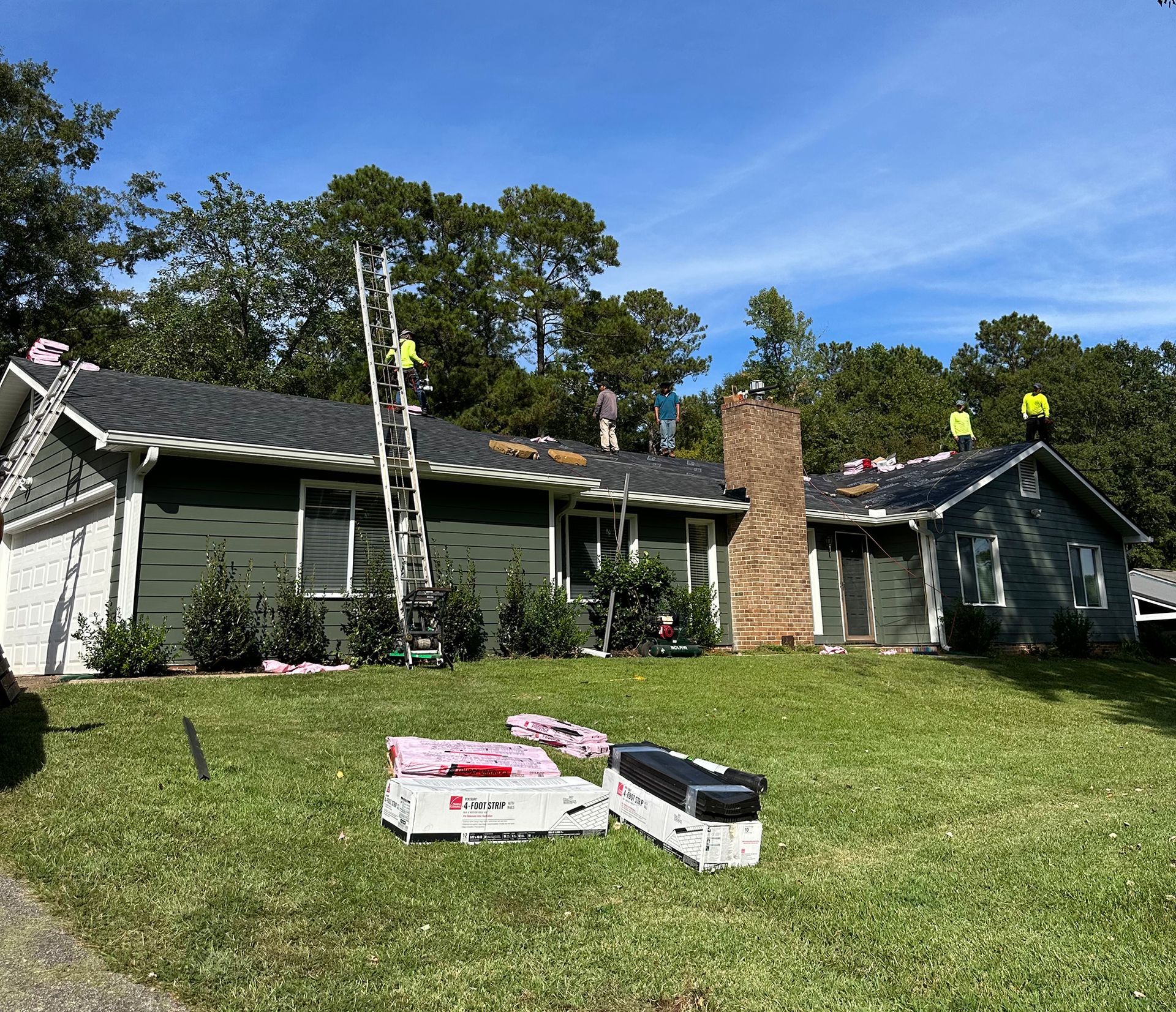 Residential roof repair service