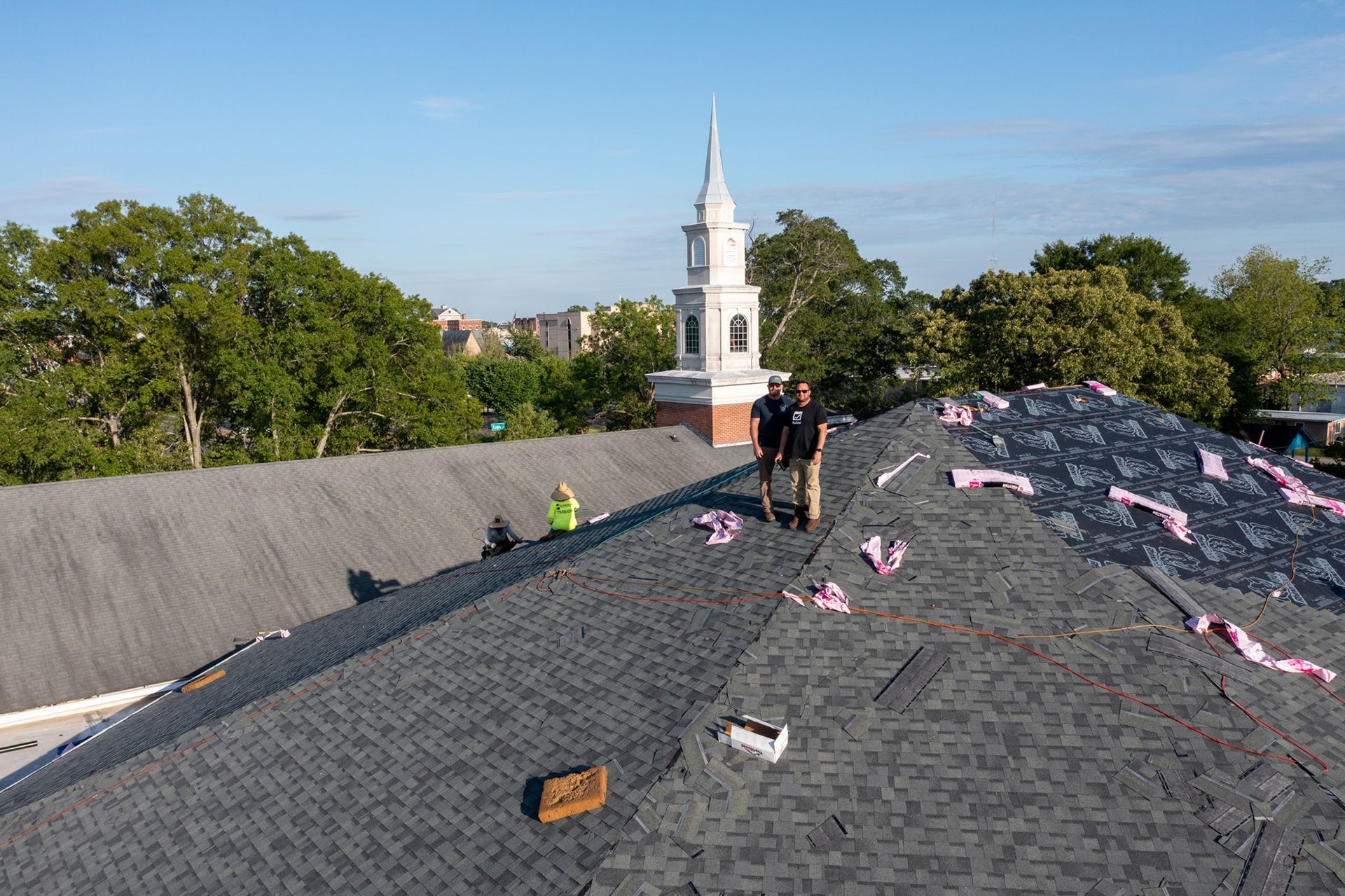 Roofing repair service