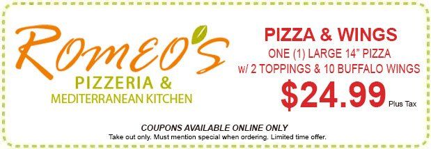 Romeo s Pizza Coupons Indiana PA