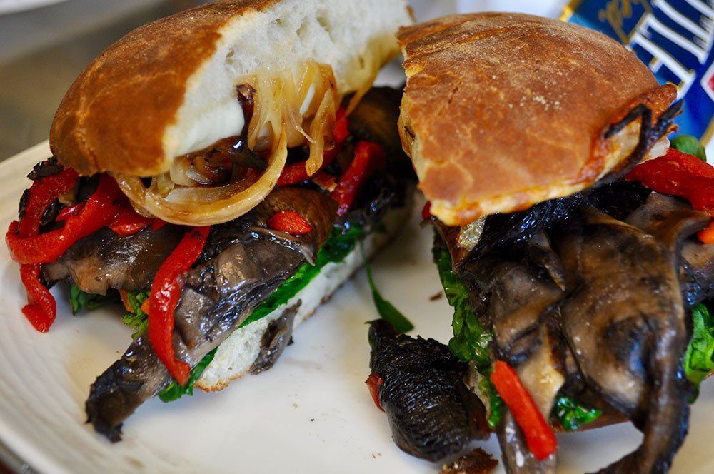 Portabella Mushroom Sandwich