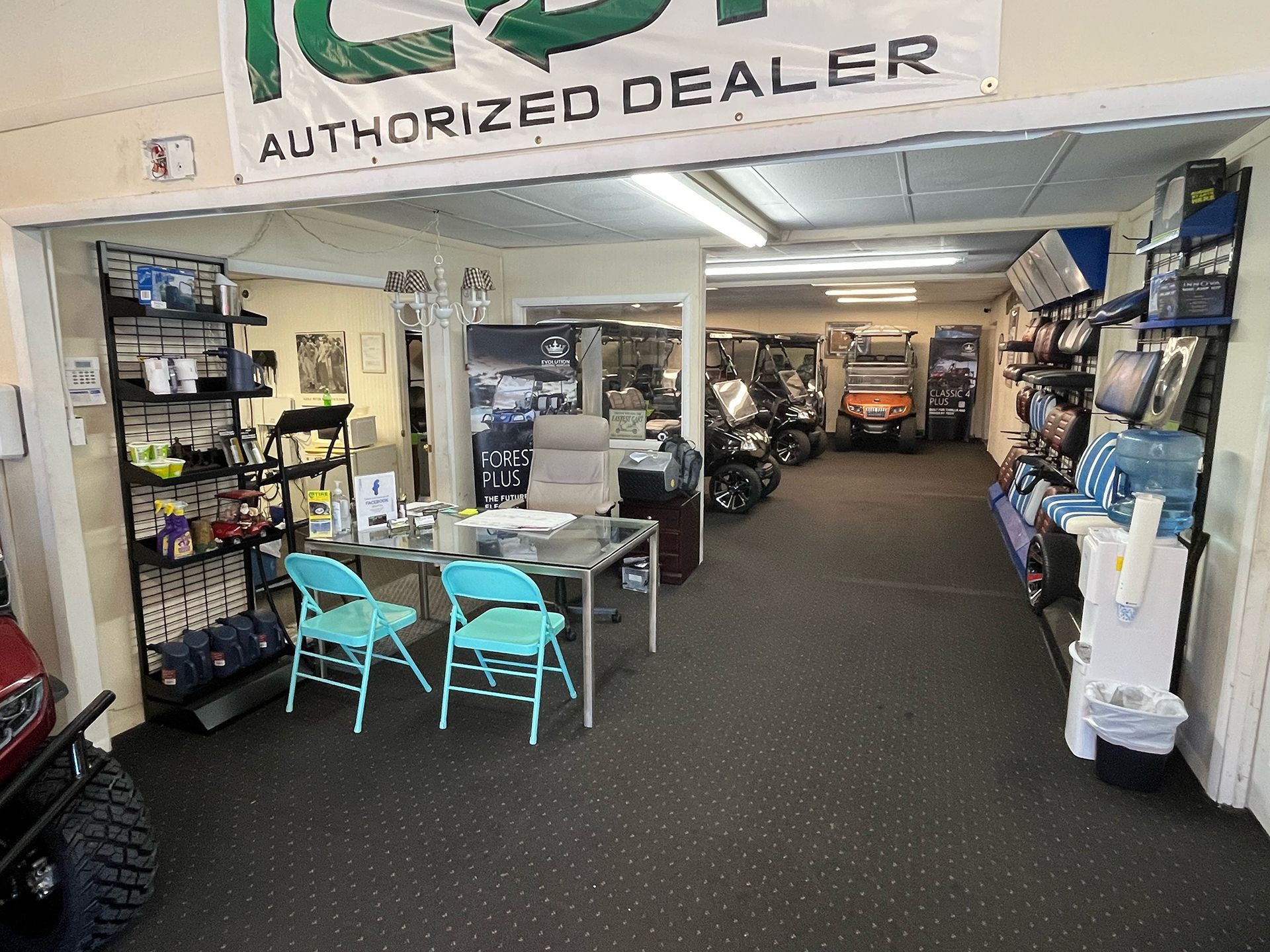 Cart City Inc's showroom