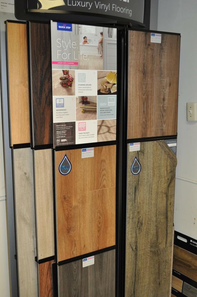 Vinyl flooring showcase