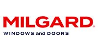 MILGARD Windows and Doors logo in red and black on a white background