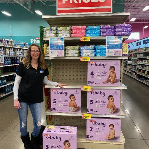 Drop off a box of diapers TODAY to bless First Look!