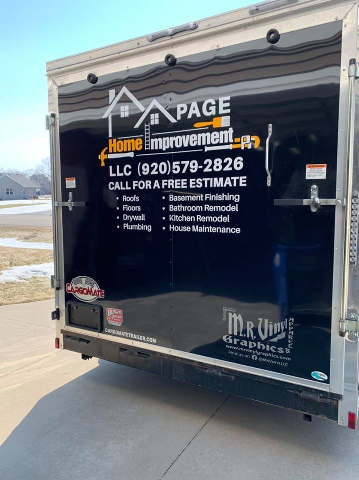 Trailer decal