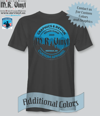 MR Vinyl Mountain Pines - Premium T-Shirt