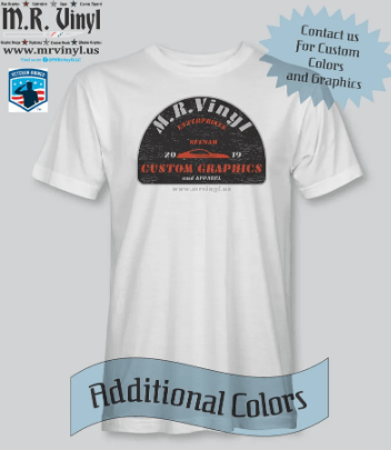 M.R. Vinyl Vintage Logo - Distressed - Premium T-Shirt