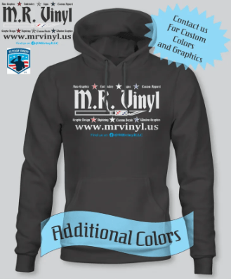 MR Vinyl Logo Ultra Soft Fleece Hoodie