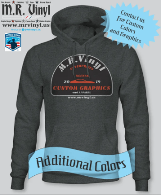 MR Vinyl Vintage Logo Ultra Soft Fleece Hoodie