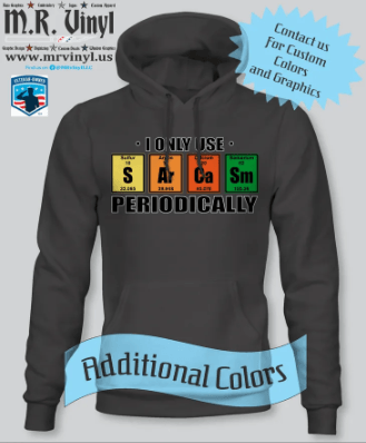 SArCaSm Periodic Table Ultra Soft Fleece Hoodie