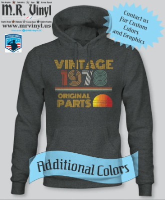 Vintage Parts w/ Customized Year Ultra Soft Hoodie