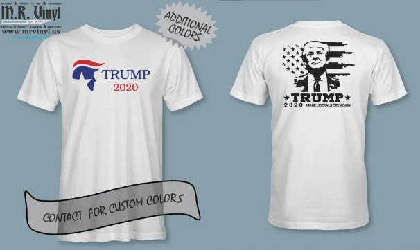 Make Liberals Cry Trump 2020 Premium T-Shirt - 2 Sided Print