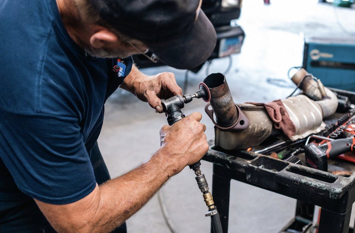 Big Daddy Diesel staff working