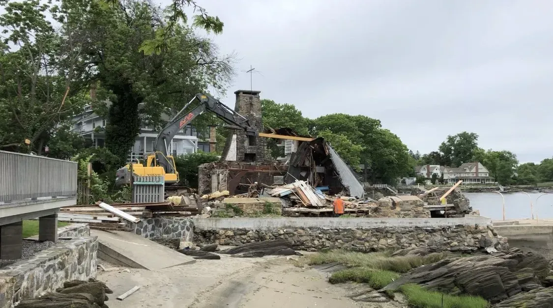 Old Greenwich, CT Demolition project