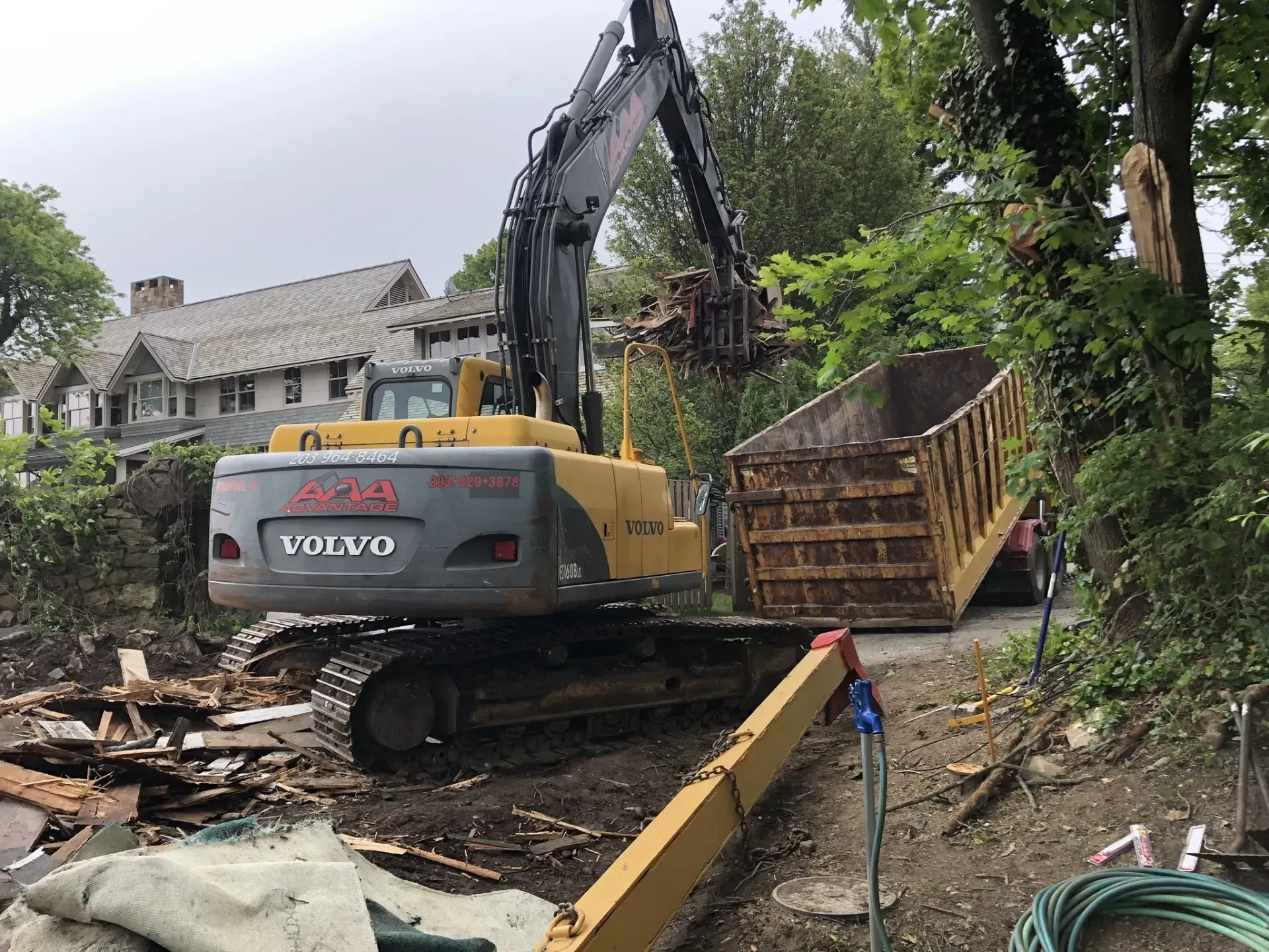 Old Greenwich, CT Demolition project