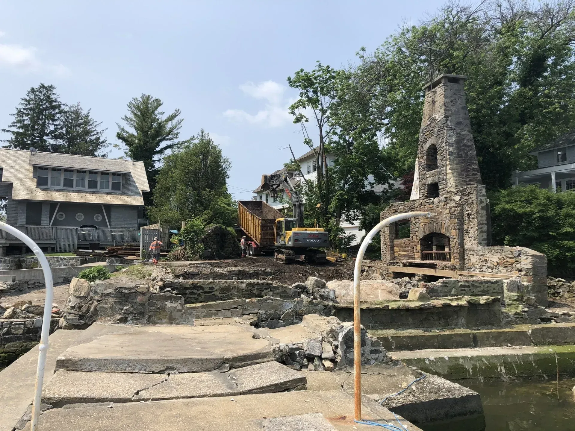 Old Greenwich, CT Demolition project
