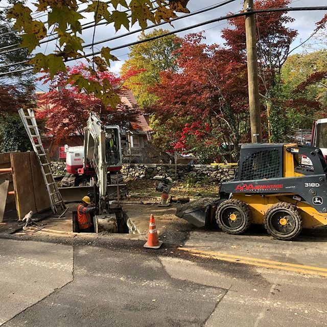 New Sewer Install- North St Greenwich, CT project
