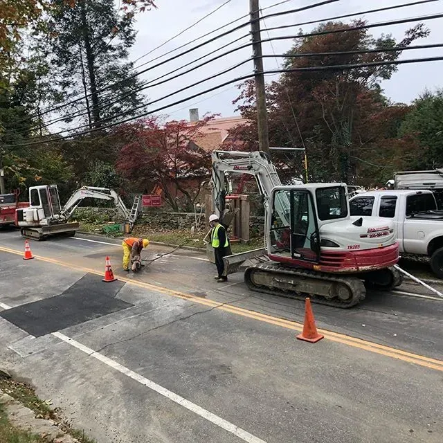 New Sewer Install- North St Greenwich, CT project