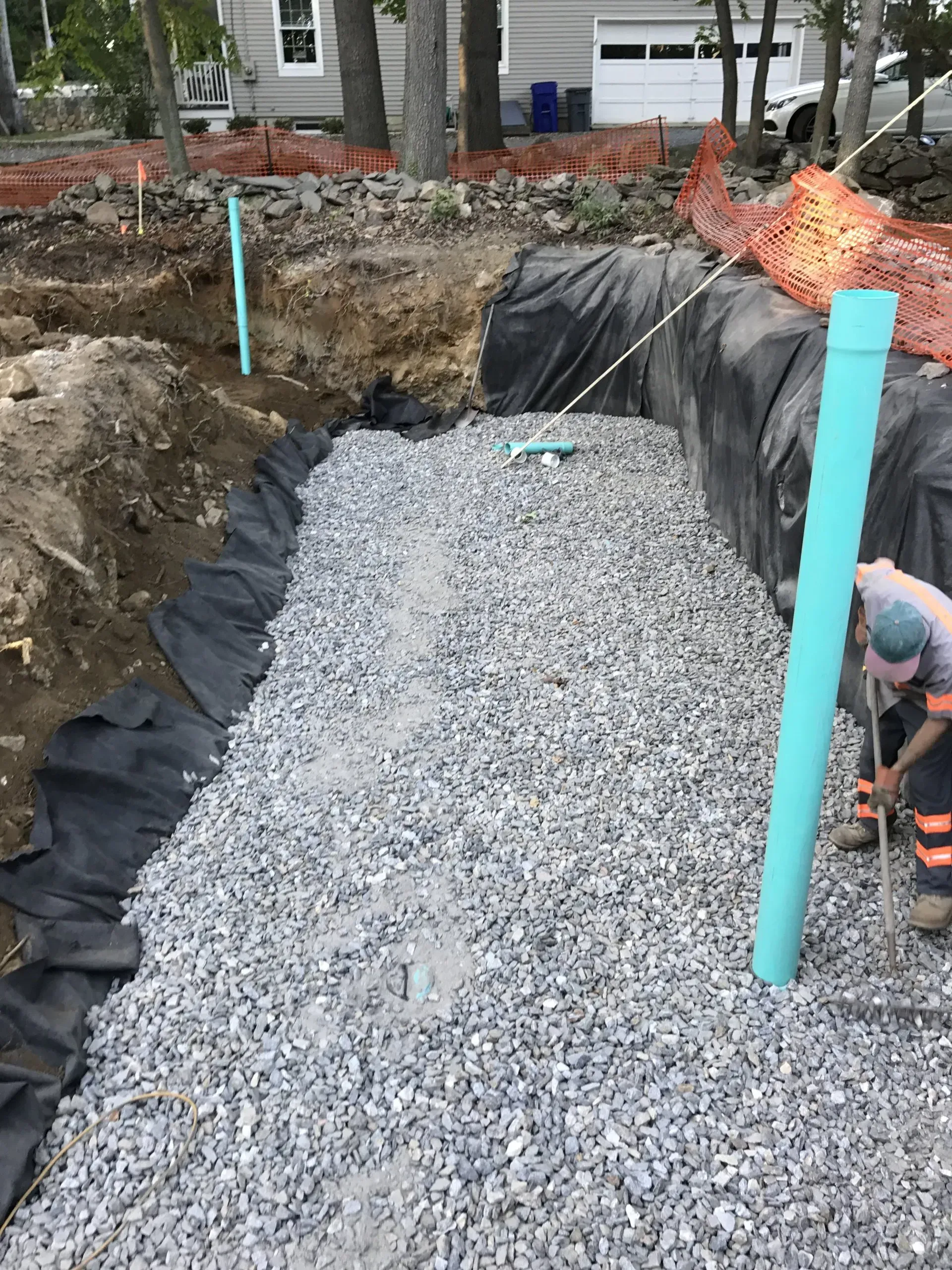 Complete Site Work New Construction Home: Rowayton, CT project