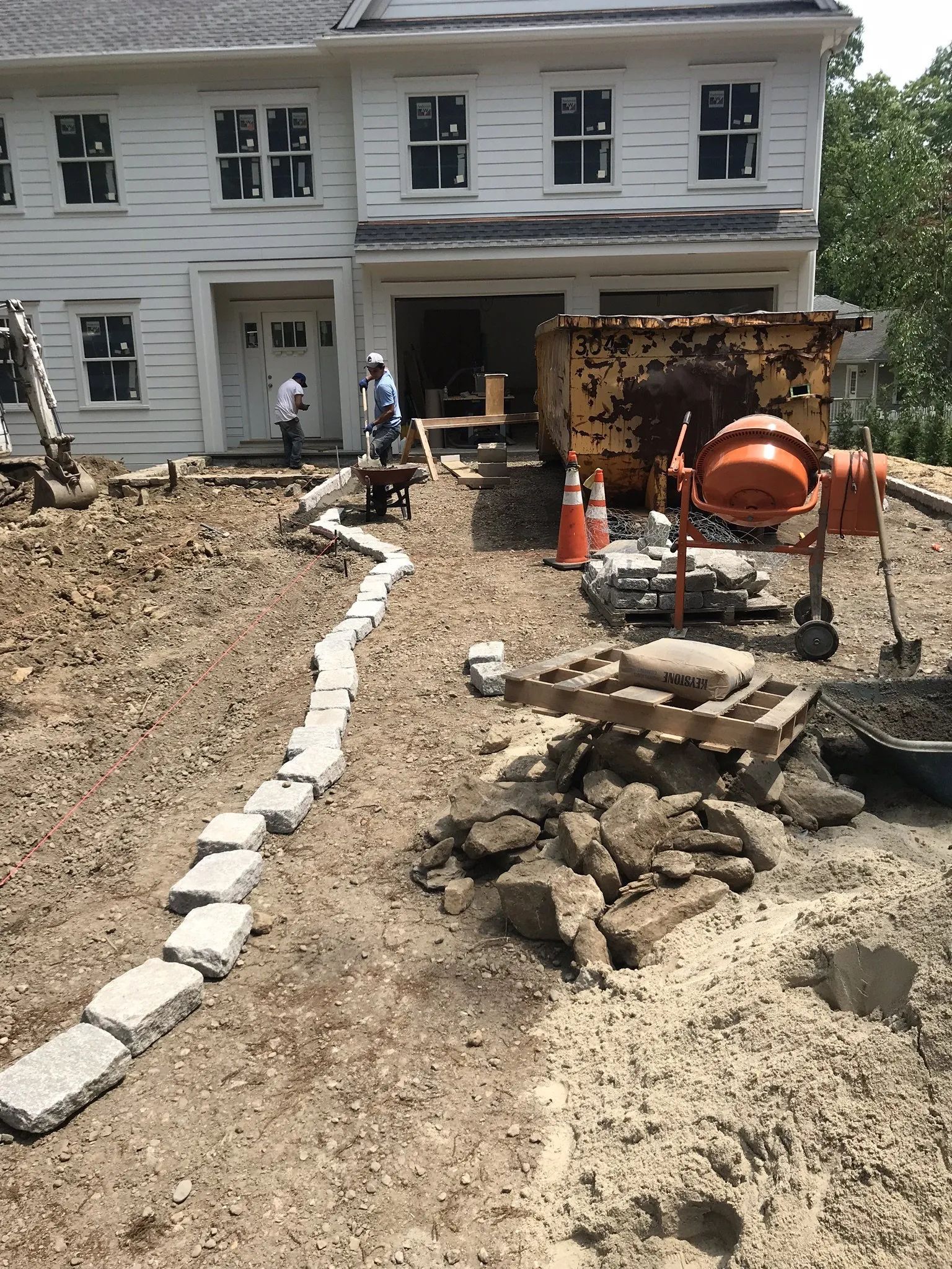 Complete Site Work New Construction Home: Rowayton, CT project